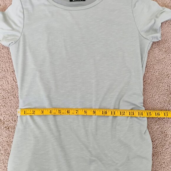 BTFBM Size Medium Light Green gathered Dress - Picture 10 of 11